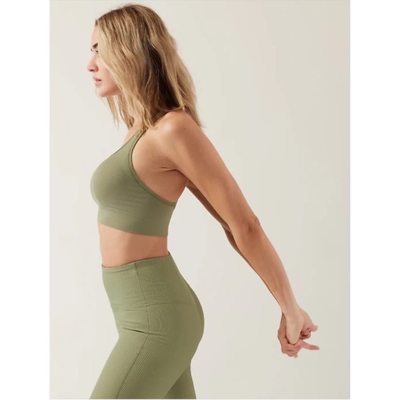 - Aurora scoop bra d-dd green NWT Athleta - Picture 5 of 7